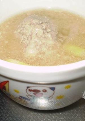 コクのある肉団子スープ-レシピのメイン写真