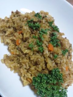 炊飯器でカレーピラフ-レシピのメイン写真