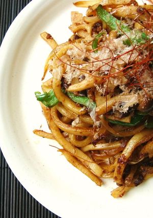ちょっぴり甘口❤みそソース焼きうどん-レシピのメイン写真