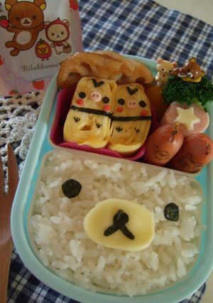 簡単♪コリラックマ弁当☆-レシピのメイン写真