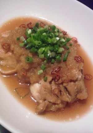 鶏肉のみぞれ煮-レシピのメイン写真