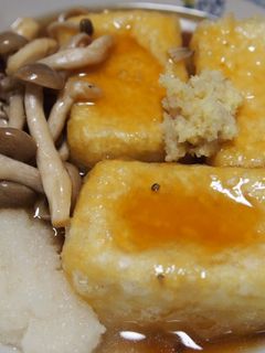 揚げ出し豆腐☆めんつゆあん-レシピのメイン写真