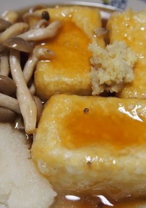 揚げ出し豆腐☆めんつゆあん-レシピのメイン写真