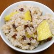 さつまいもと小豆入り炊き込みごはん