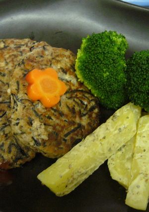 ハンバーグ　ヘルシー和風-レシピのメイン写真