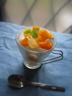 缶詰フルーツと食パンのトライフル-レシピのメイン写真