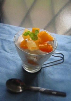 缶詰フルーツと食パンのトライフル-レシピのメイン写真