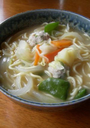 肉団子入りちゃんぽん-レシピのメイン写真
