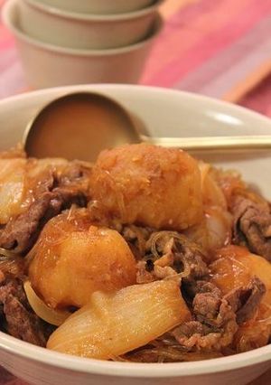 ピリ甘っ！韓国風肉じゃが-レシピのメイン写真