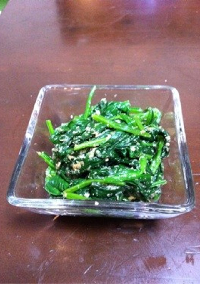 ほうれん草の胡麻和え-レシピのメイン写真