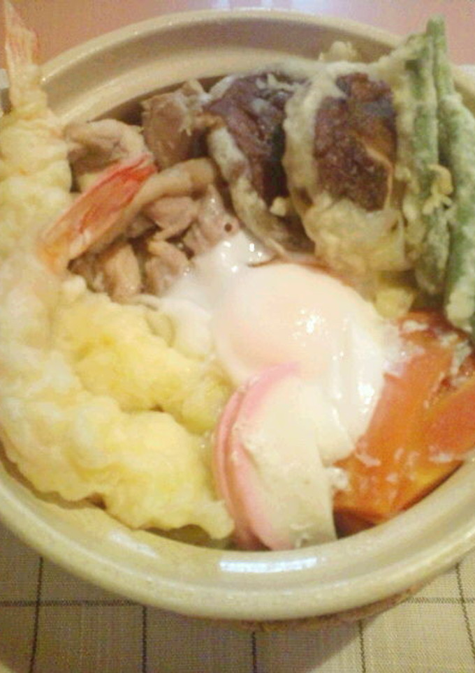 寒い日に！うちの鍋焼きうどん☆-レシピのメイン写真