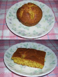 カボチャマフィンv2 & プレートケーキ σ(^u^)-レシピのメイン写真