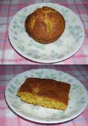 カボチャマフィンv2 ＆ プレートケーキ　　　　　σ（＾ｕ＾）-レシピのメイン写真