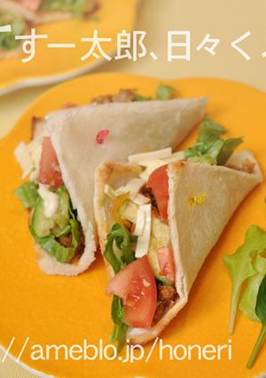 メキシコ人もビックリ？ 食パンタコス-レシピのメイン写真