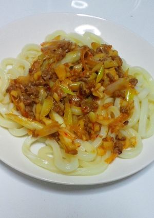 中国のうどん-レシピのメイン写真