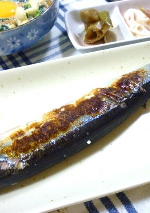 秋刀魚の塩麹焼き-レシピのメイン写真