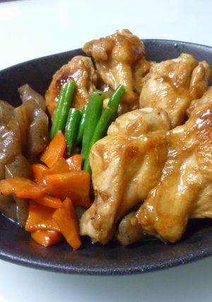 手羽元のジンジャーエール煮-レシピのメイン写真