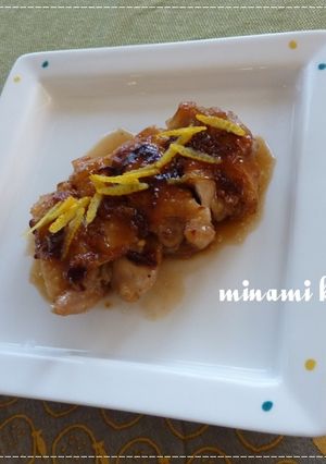 鶏肉の柚子マスタード焼き-レシピのメイン写真