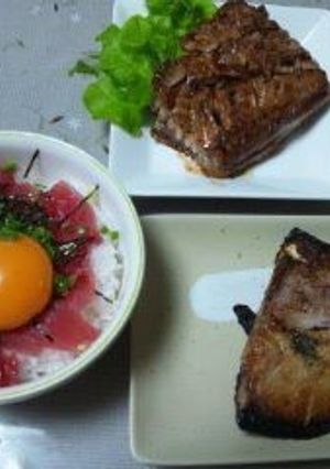 マグロのハラボのバター炒め-レシピのメイン写真