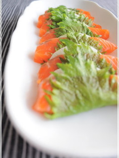 昆布サーモンのシソ大根-レシピのメイン写真