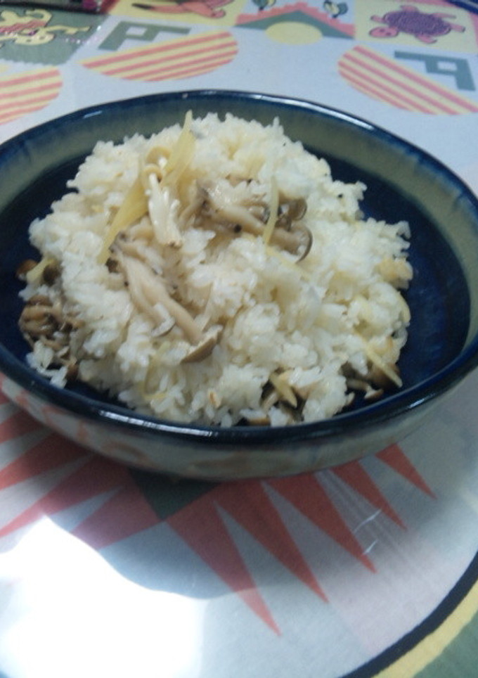 鍋で☆生姜ご飯(新生姜の炊き込みご飯)-レシピのメイン写真