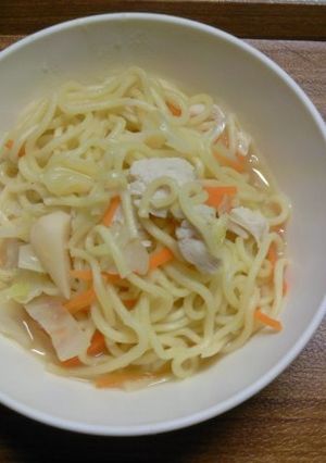 くず野菜でも美味しいちゃんぽん-レシピのメイン写真