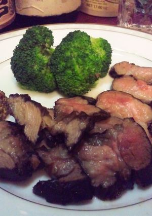 ワイン漬けラム肉のローストマスタード添え-レシピのメイン写真