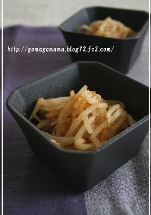 ピリ辛味噌もやし-レシピのメイン写真