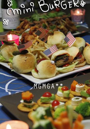 ■かわいい❤ミニバーガー■-レシピのメイン写真