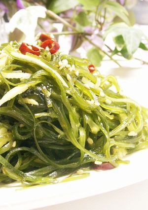 ソーメン昆布と生姜のピリ辛炒め-レシピのメイン写真