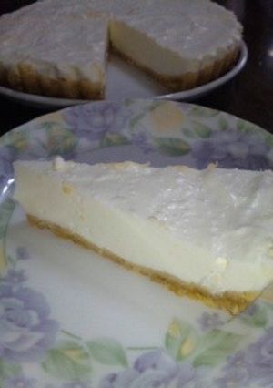 水切りヨーグルトでレアチーズケーキ♪-レシピのメイン写真