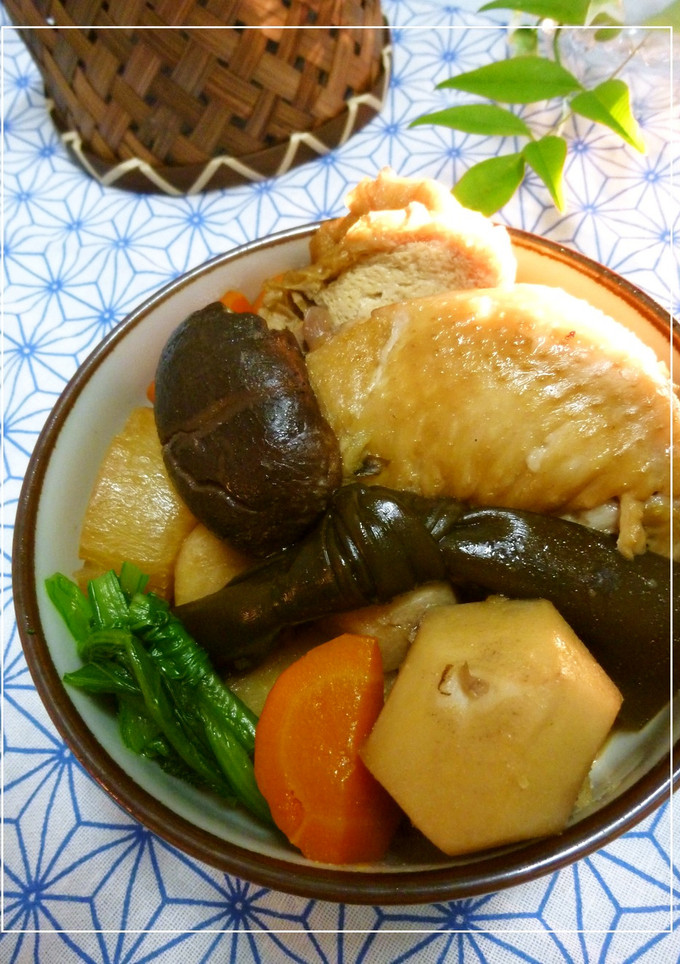 鶏と野菜の煮物　黒糖風味。-レシピのメイン写真