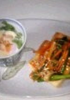 油揚げの野菜たっぷりあんかけのせ-レシピのメイン写真