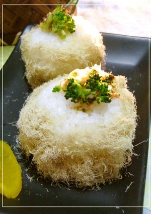 梅ワサビ風味＊ブロッコリーのおにぎり-レシピのメイン写真