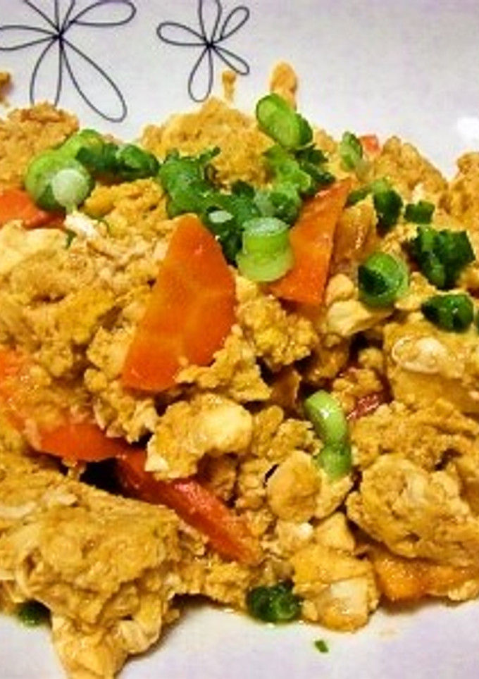 豆腐と卵の炒め煮-レシピのメイン写真