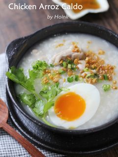 フィリピンの味★にんにくたっぷりお粥-レシピのメイン写真
