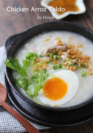 フィリピンの味★にんにくたっぷりお粥-レシピのメイン写真
