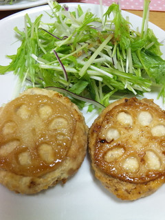 蓮根ハンバーグ♪-レシピのメイン写真