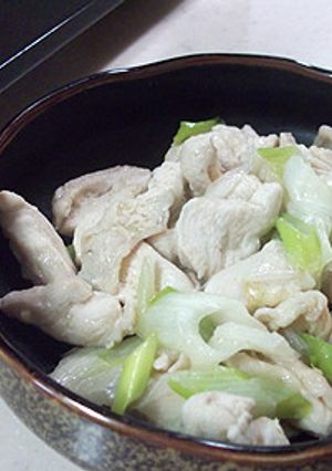 簡単！鶏肉の梅肉ソース-レシピのメイン写真