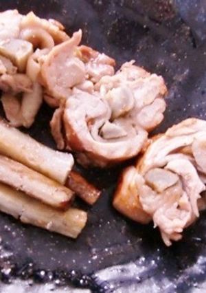 トンカツソースで味つける八幡巻風-レシピのメイン写真
