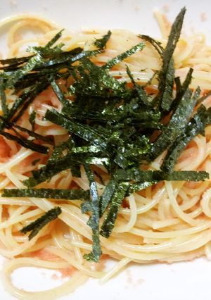 超手抜き！決め手はめんつゆ！たらこパスタ-レシピのメイン写真