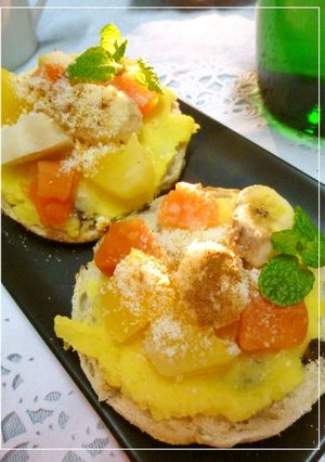 トロピカルスイートポテトのふるぱん-レシピのメイン写真