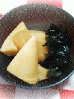 タケノコとワカメの煮物-レシピのメイン写真