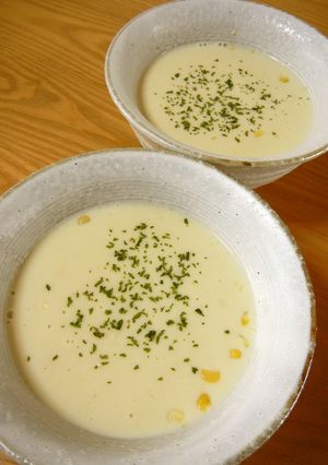 体に嬉しい♪優しい♥『豆乳コーンスープ』-レシピのメイン写真