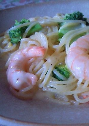 ☆簡単☆コーンスープの素でクリームパスタ-レシピのメイン写真