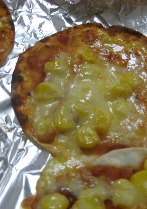 パリパリ餃子ピザ-レシピのメイン写真
