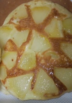 アップルパイ風ホットケーキ-レシピのメイン写真