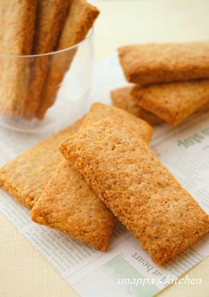 簡単！ザクザク☆全粒粉クッキー-レシピのメイン写真