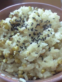緑豆のおこわ-レシピのメイン写真
