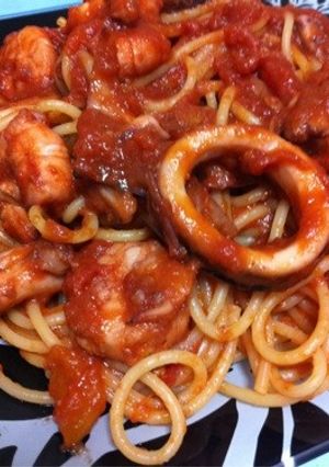ポイント二つ☆ペスカトーレ-レシピのメイン写真